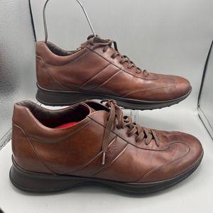 Tod's Mens leather brown sneakers sz9